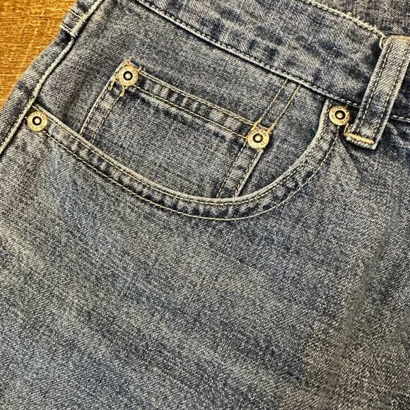 Vintage 90’s BKLE Buckle Shayla Jeans 31 Straight Leg Medium Wash Mid Rise Y2K - Picture 9 of 15